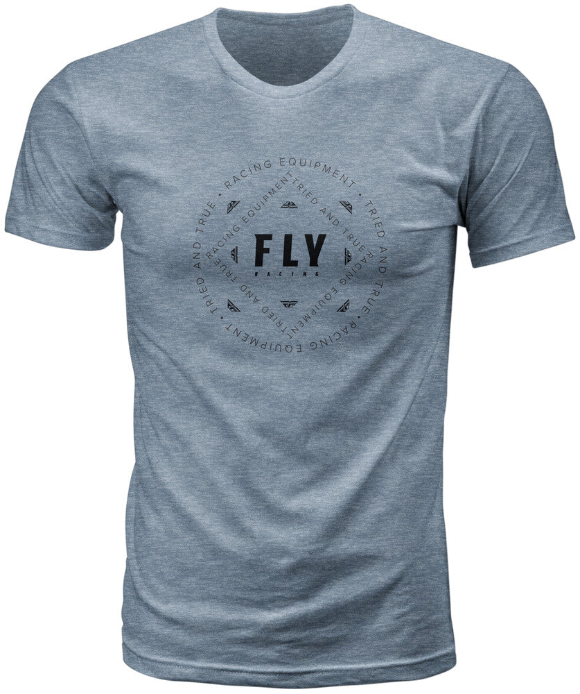 FLY Racing Tried Tee - Dark Heather Grey