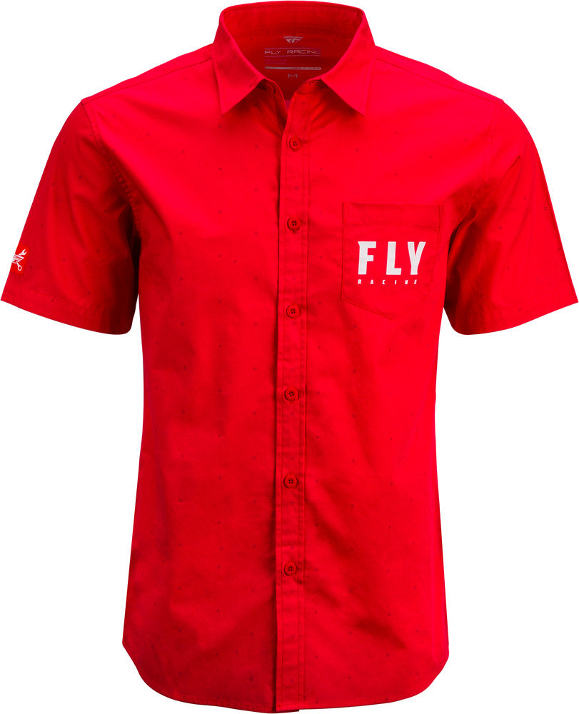 FLY Racing Pit Shirt - Red