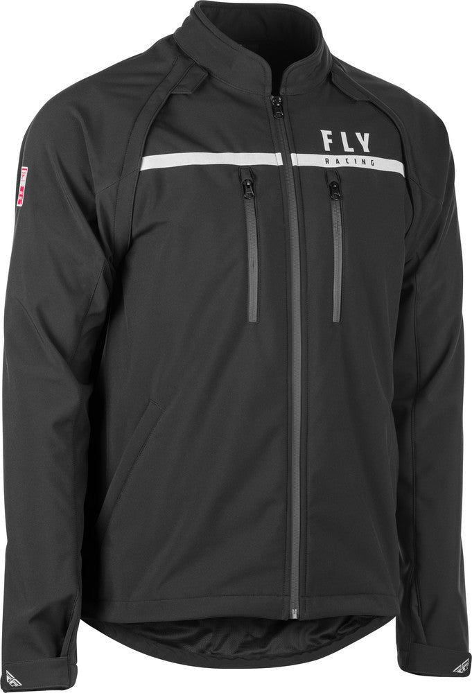 FLY Racing Patrol Softshell Jacket - Black