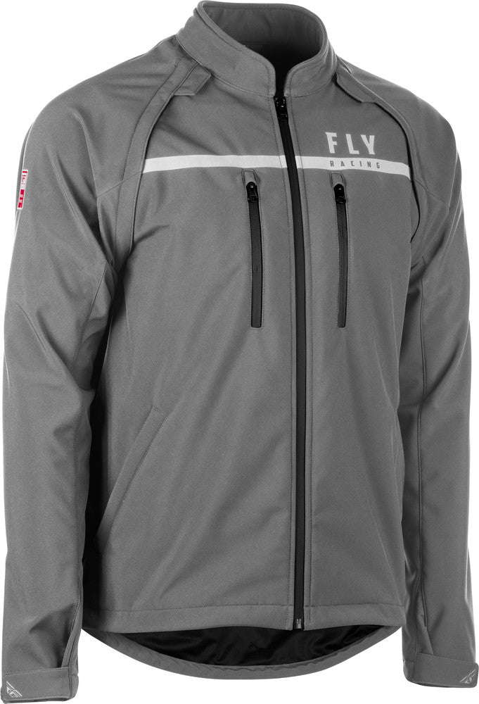 FLY Racing Patrol Softshell Jacket - Grey