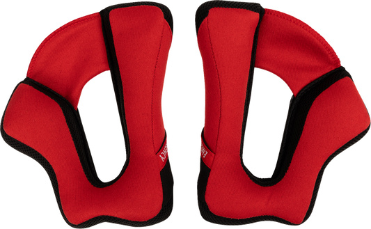 Thor Reflex Sport Cheek Pads Red/Black