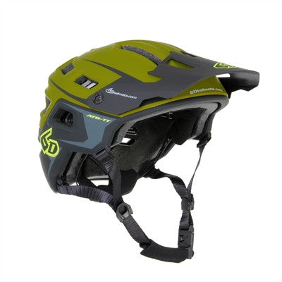 6D 2017 ATB-1T EVO Trail Bicycle Helmet - Olive/Black Matte