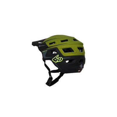 6D 2017 ATB-1T EVO Trail Bicycle Helmet - Olive/Black Matte