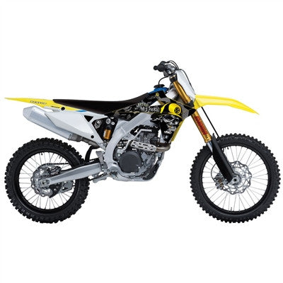 Factory Effex Metal Mulisha Suzuki Shroud Graphic Kit
