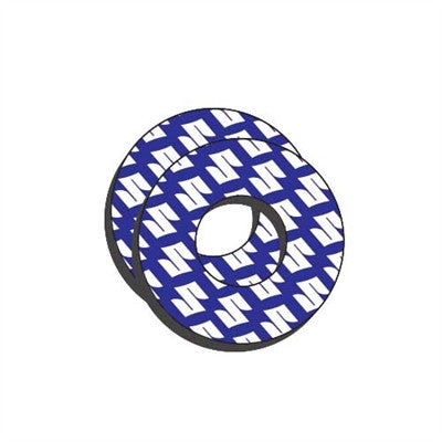 Factory Effex Grip Donuts - Suzuki Blue