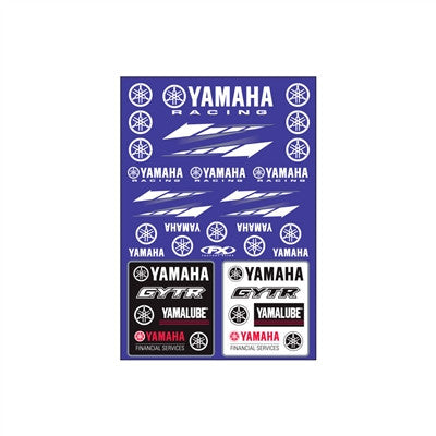 Factory Effex Yamaha Racing OEM Sticker Sheet