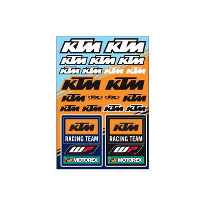 Factory Effex KTM Racing OEM Sticker Sheet