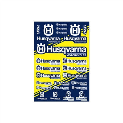 Factory Effex Husqvarna OEM Sticker Sheet