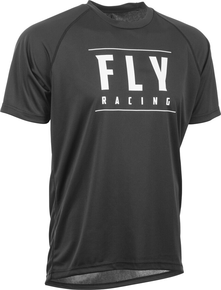 FLY Racing 2022 Action Bicycle Jersey - Black/White