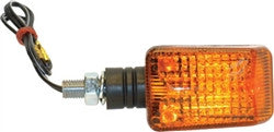 K&S Universal W/Amber Lens Signal Lights - Black