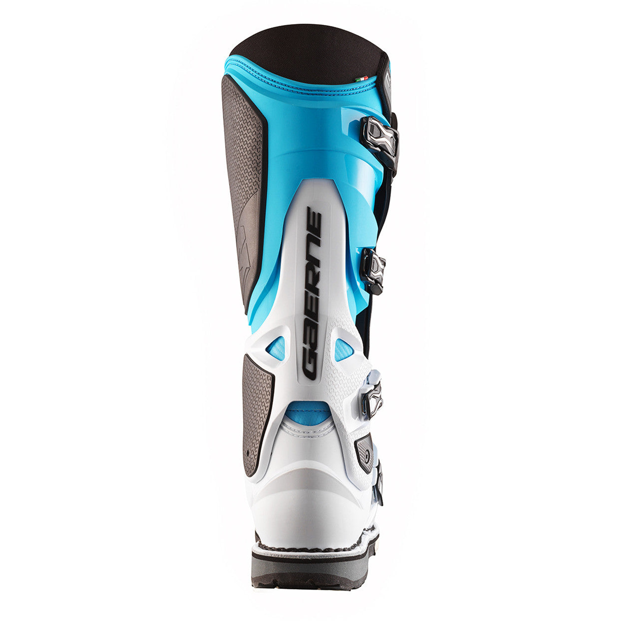 Gaerne SG22 Offroad Boots White/Black/Light Blue LE