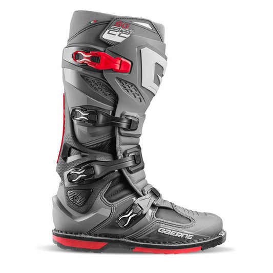Gaerne SG22 Boots Anthracite/Black/Red