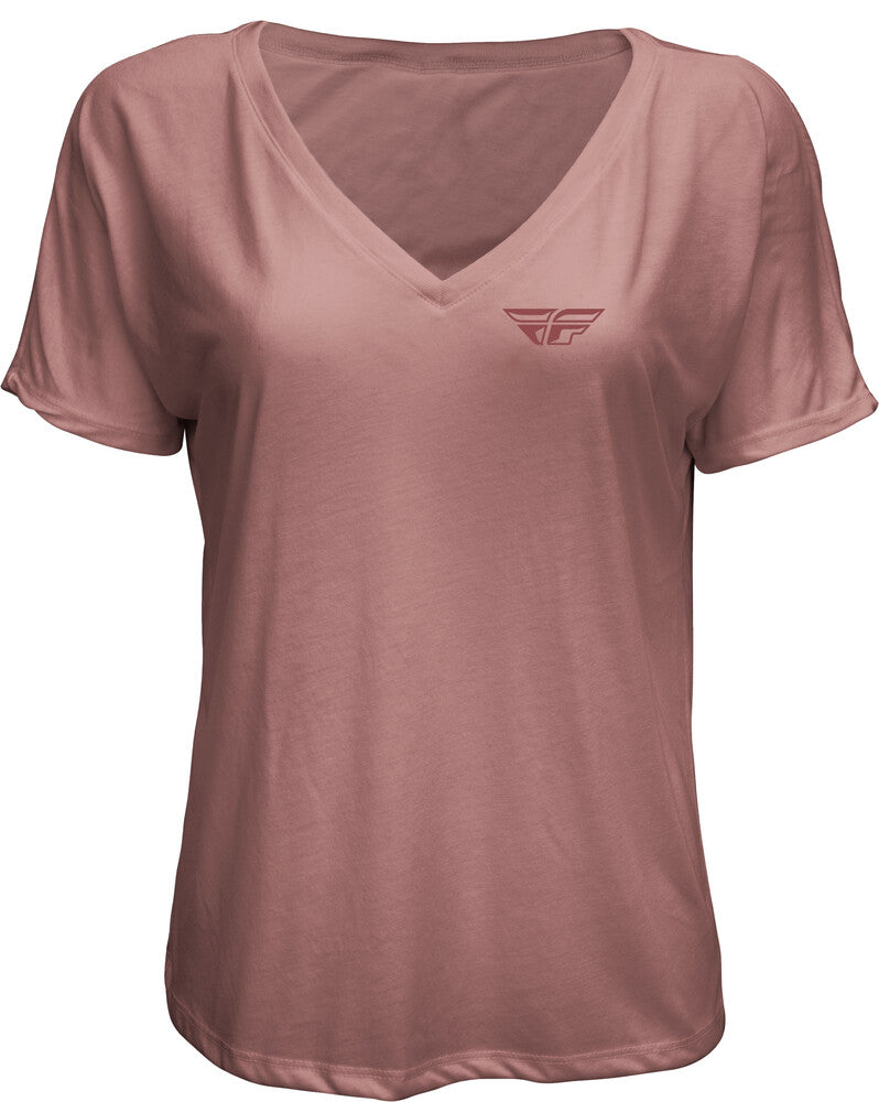 FLY Racing Womens Crush Tee - Mauve