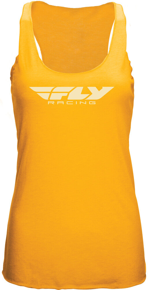 FLY Racing Womens Corporate Tank - Yellow