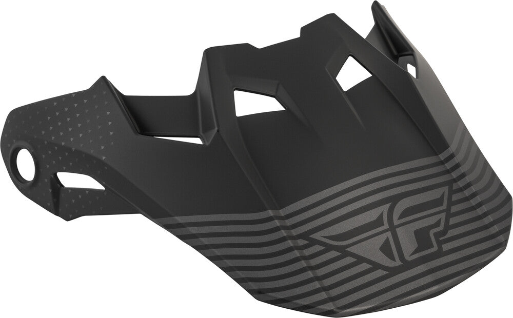 FLY Racing 2021 Formula CC Primary Replacement Visor - Matte Grey/Black