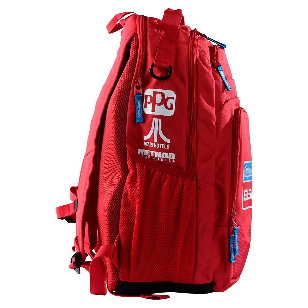Troy Lee Designs TLD GasGas Team Whitebridge Backpack Red
