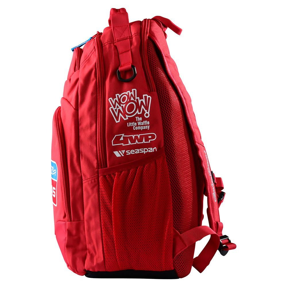 Troy Lee Designs TLD GasGas Team Whitebridge Backpack Red