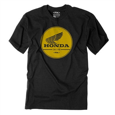 Factory Effex Honda Gold Label T-Shirt - Black