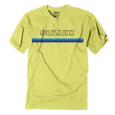 Factory Effex Suzuki Throwback T-Shirt - Yellow