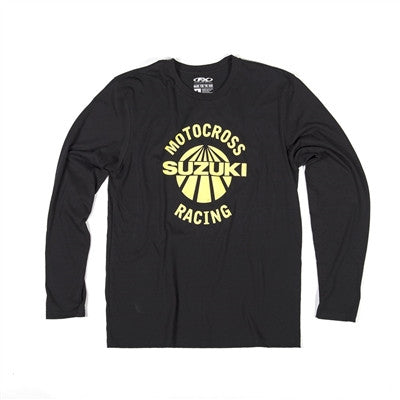 Factory Effex Suzuki Vet Long Sleeve T-Shirt - Black