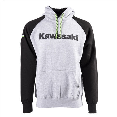 Factory Effex Kawasaki Standard Pullover Hoodie - Heather/Black
