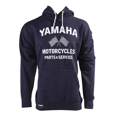 Factory Effex Yamaha MC Shop Pullover Hoodie - Navy