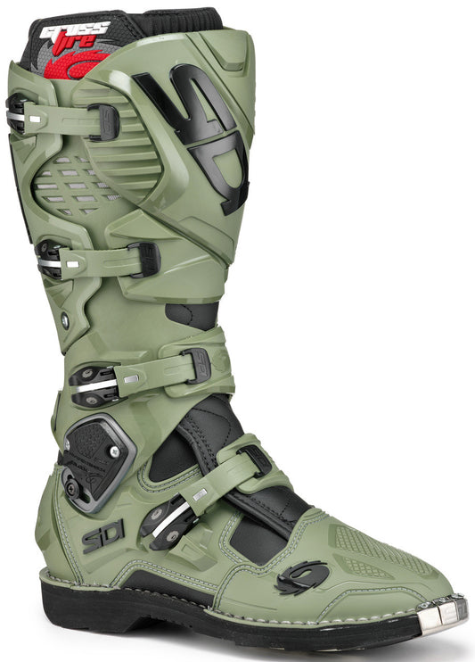 Sidi Crossfire 3 TA Offroad Boots Army Black