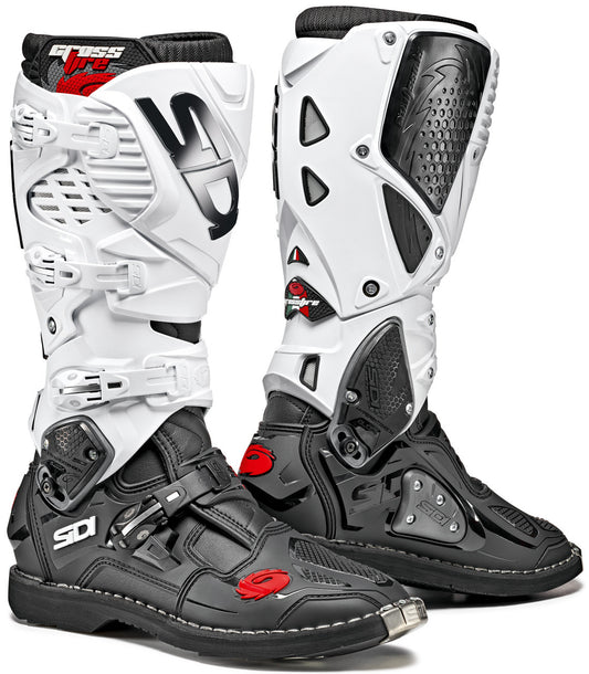 Sidi Crossfire 3 TA Offroad Boots Black/White