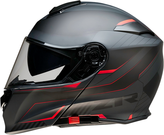 Z1R Solaris Modular Scythe Helmet Black/Red