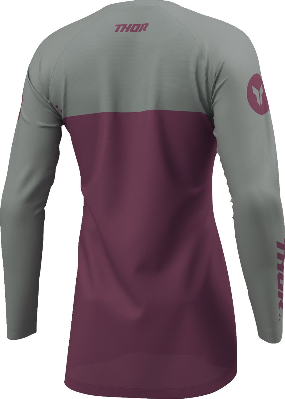 Thor 2026 Womens Ridemode Menace Jersey Purple/Gray
