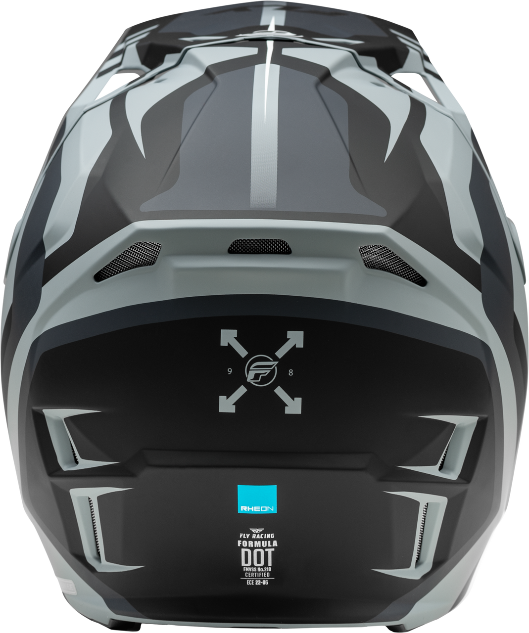 FLY Racing 2025 Youth Formula CP Krypton Helmet Matte Grey/Black Youth Large