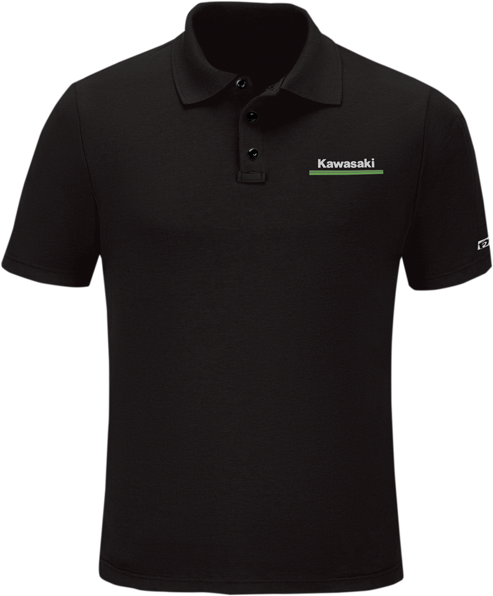 Factory Effex Kawasaki Polo Shirt - Black