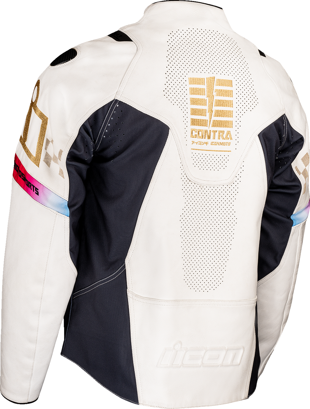 ICON Contra 3 Rizz Rizz Jacket White
