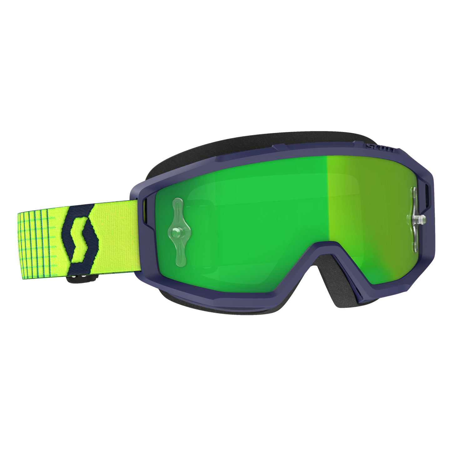 Scott Primal with Chrome Works Len Offroad Goggle