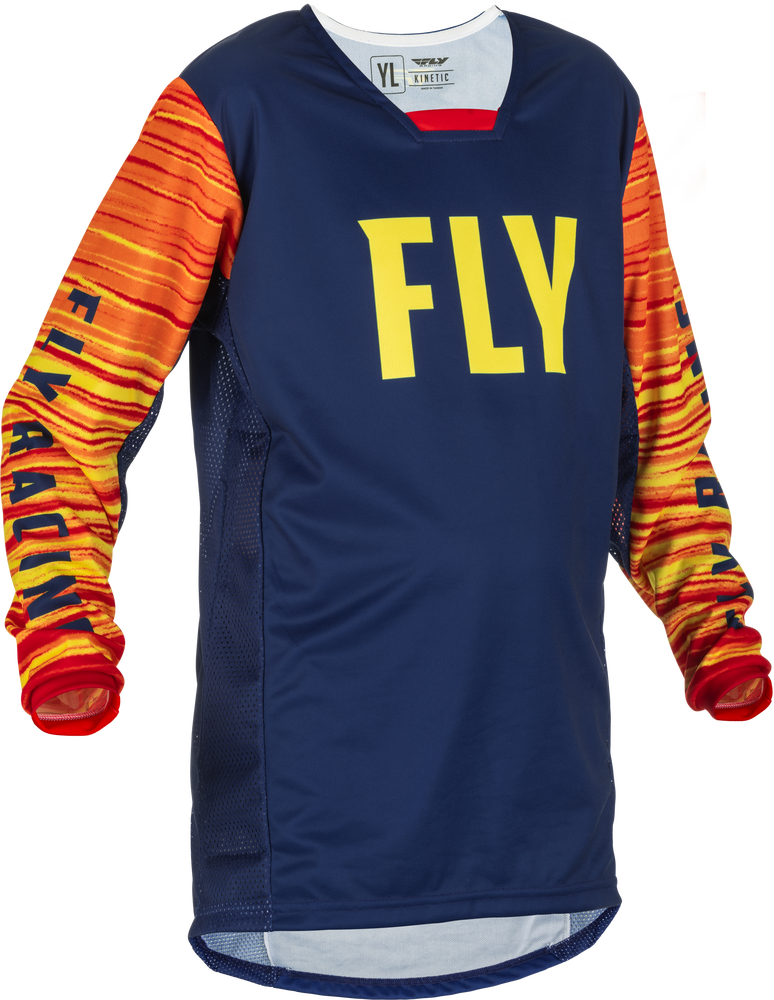 FLY Racing 2022 Youth Kinetic Wave MX Jersey