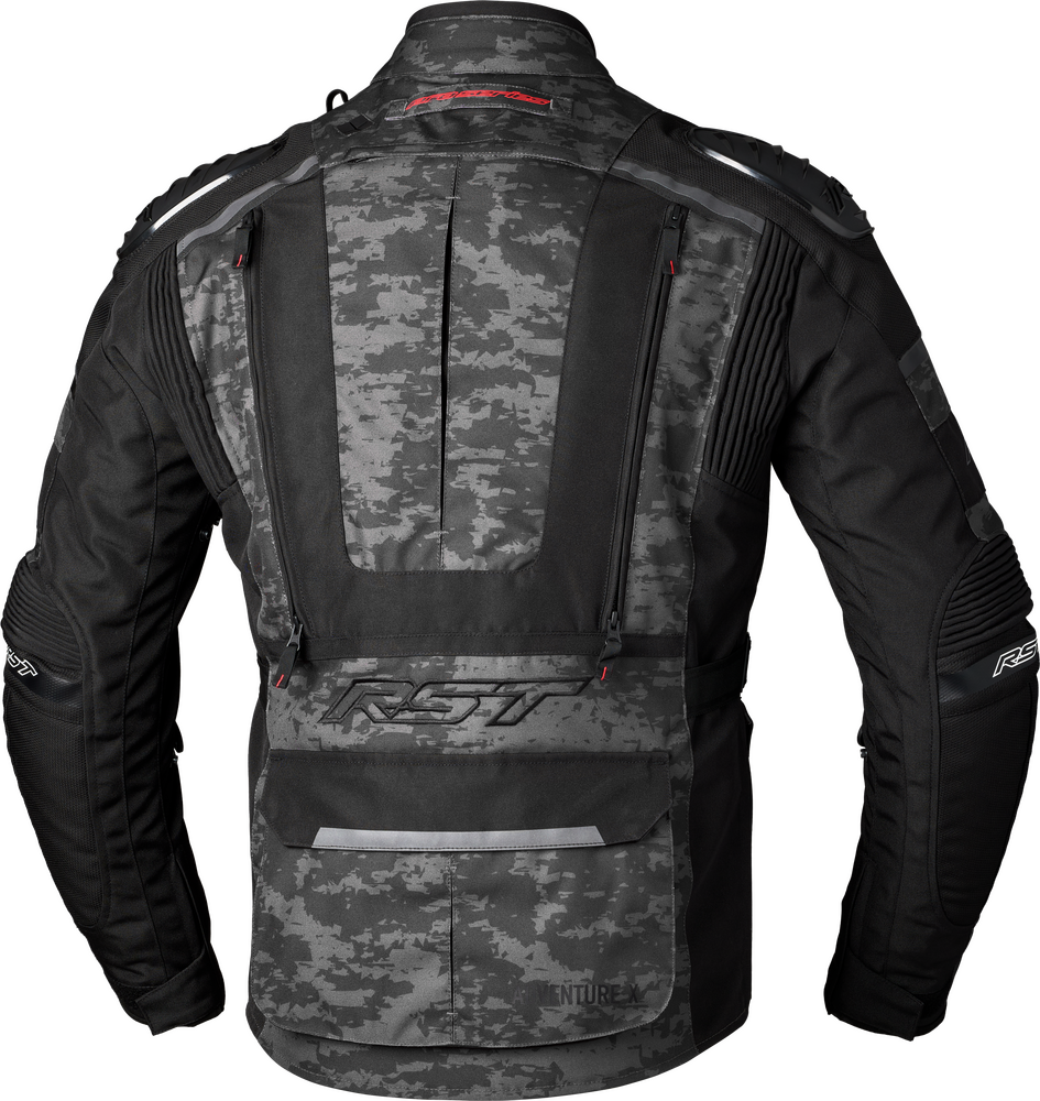 RST Pro Series Adventure-X CE Jacket Grey Camo