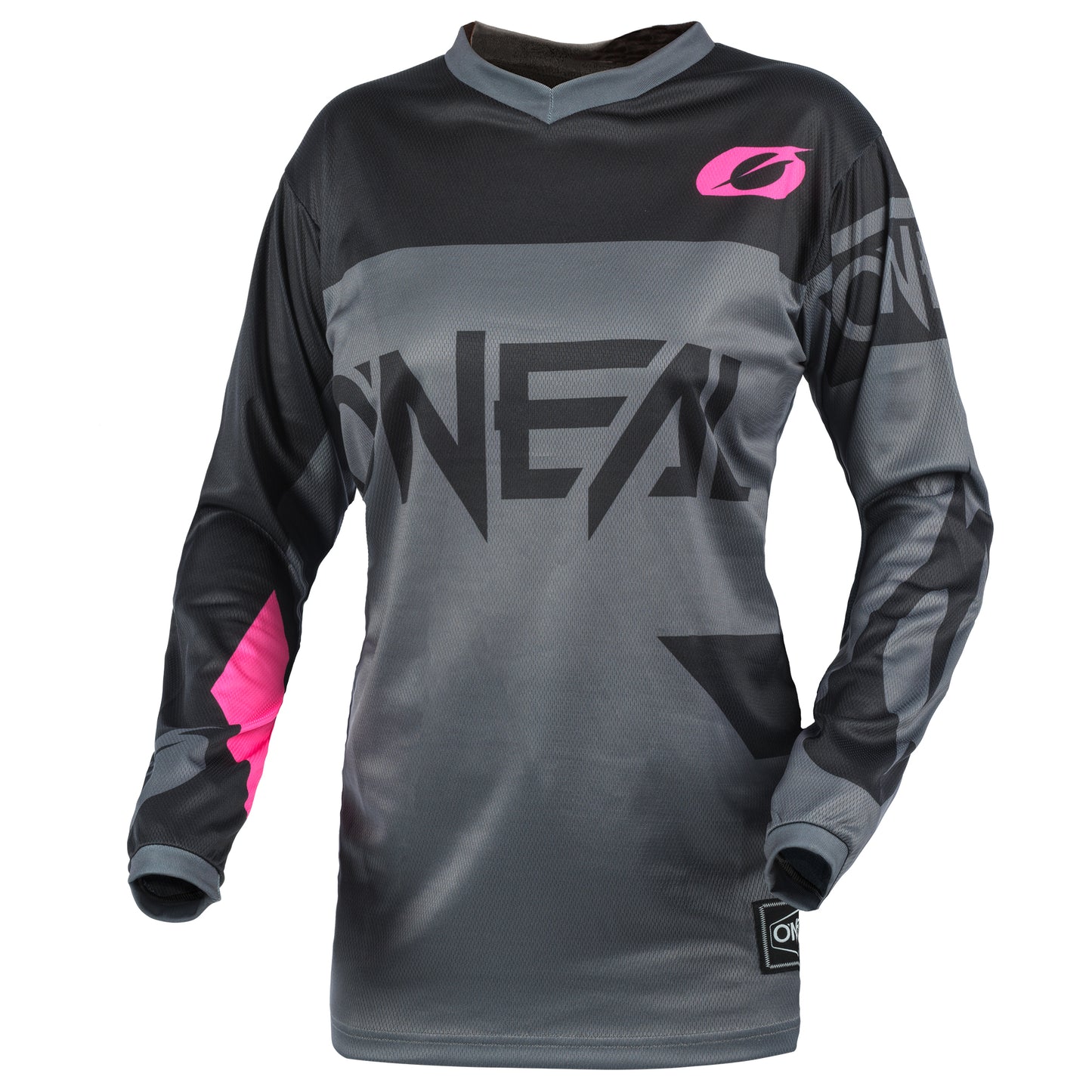 Oneal 2021 Youth Girls Element Racewear Jersey - Grey/Pink