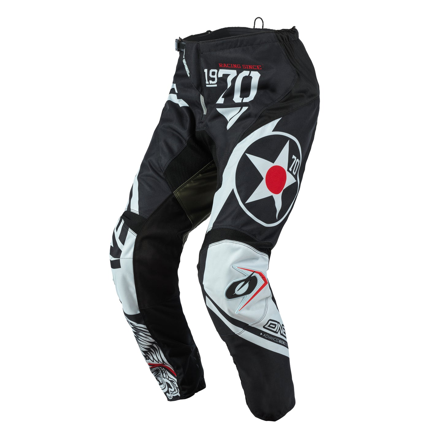 Oneal 2021 Element Warhawk Pants - Black/White/Green
