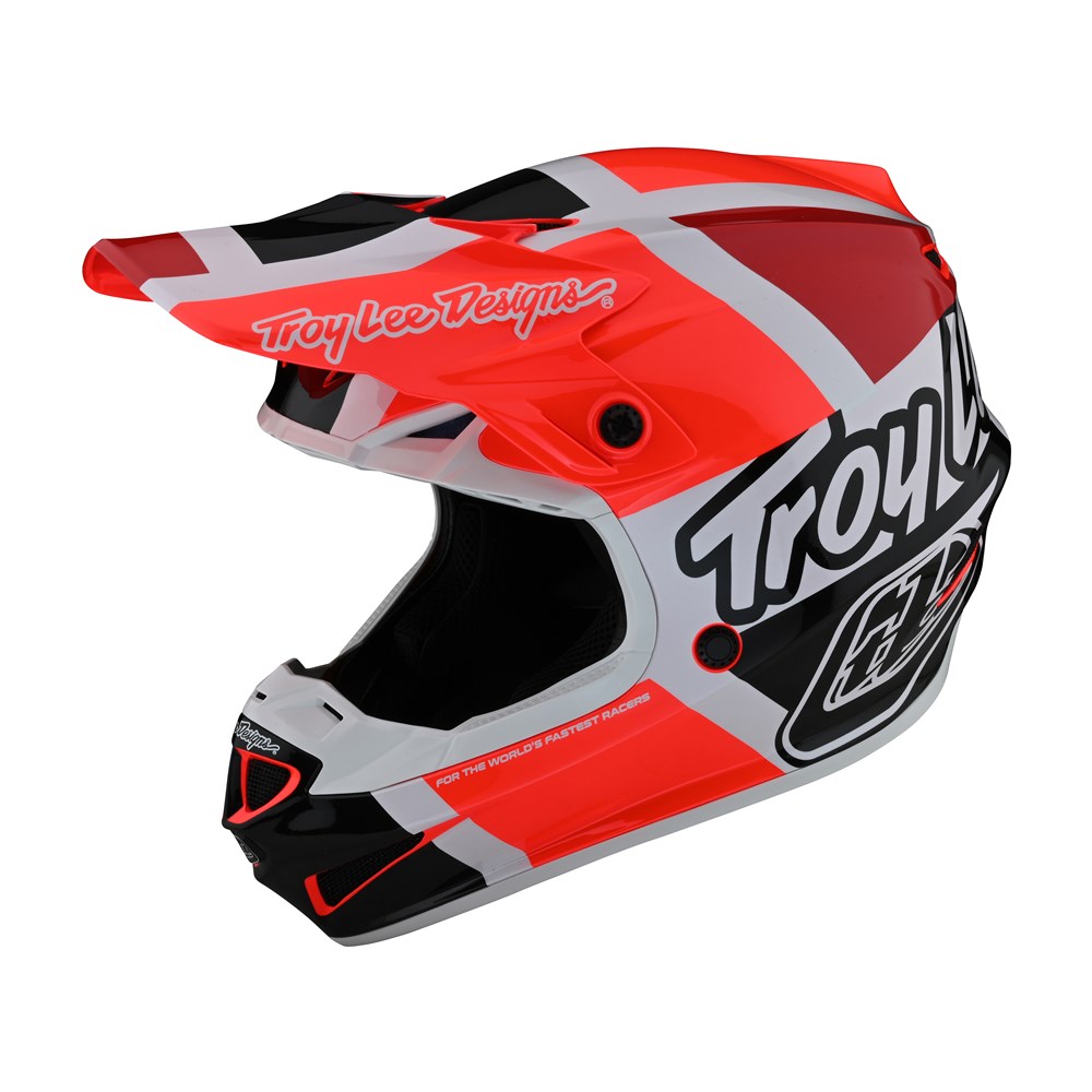 Troy Lee Designs SE4 Polyacrylite Offroad Helmet with MIPS Quattro
