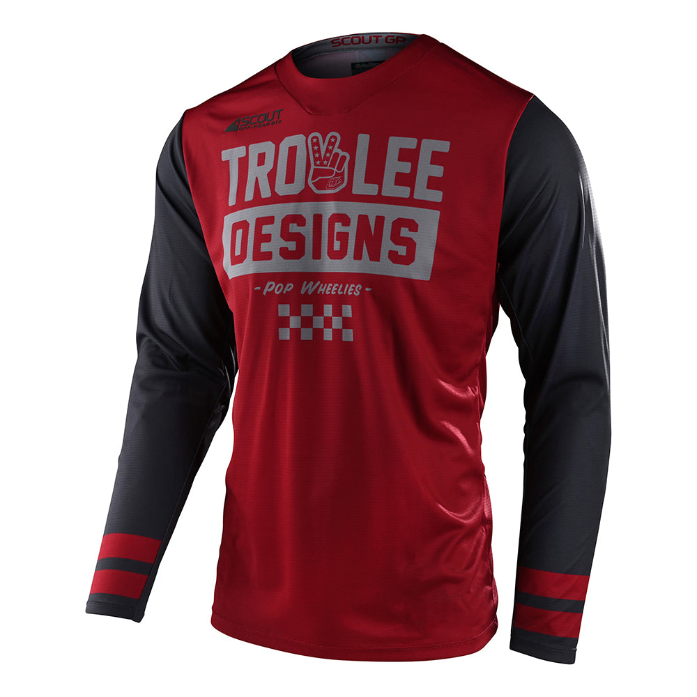 Troy Lee Designs 2022 Scout GP Jersey Peace & Wheelies