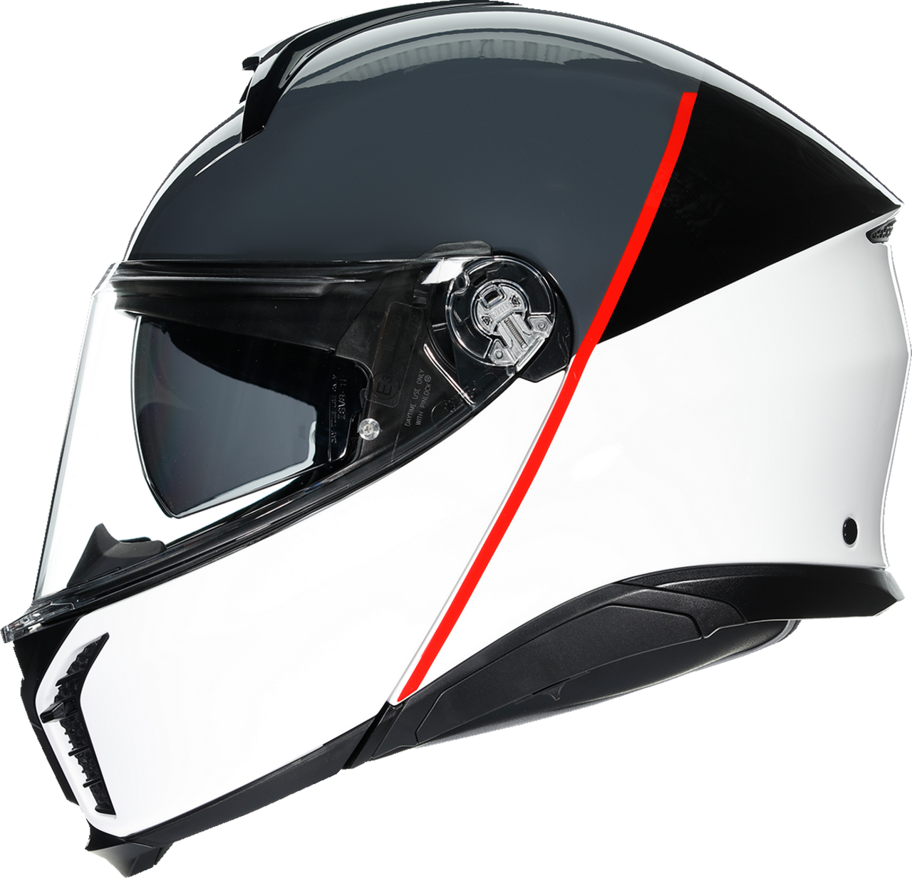 AGV Tourmodular Helmet Balance White/Gray/Red