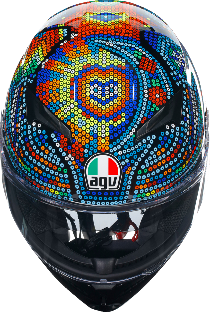 AGV K3 Helmet Rossi Winter Test 2018