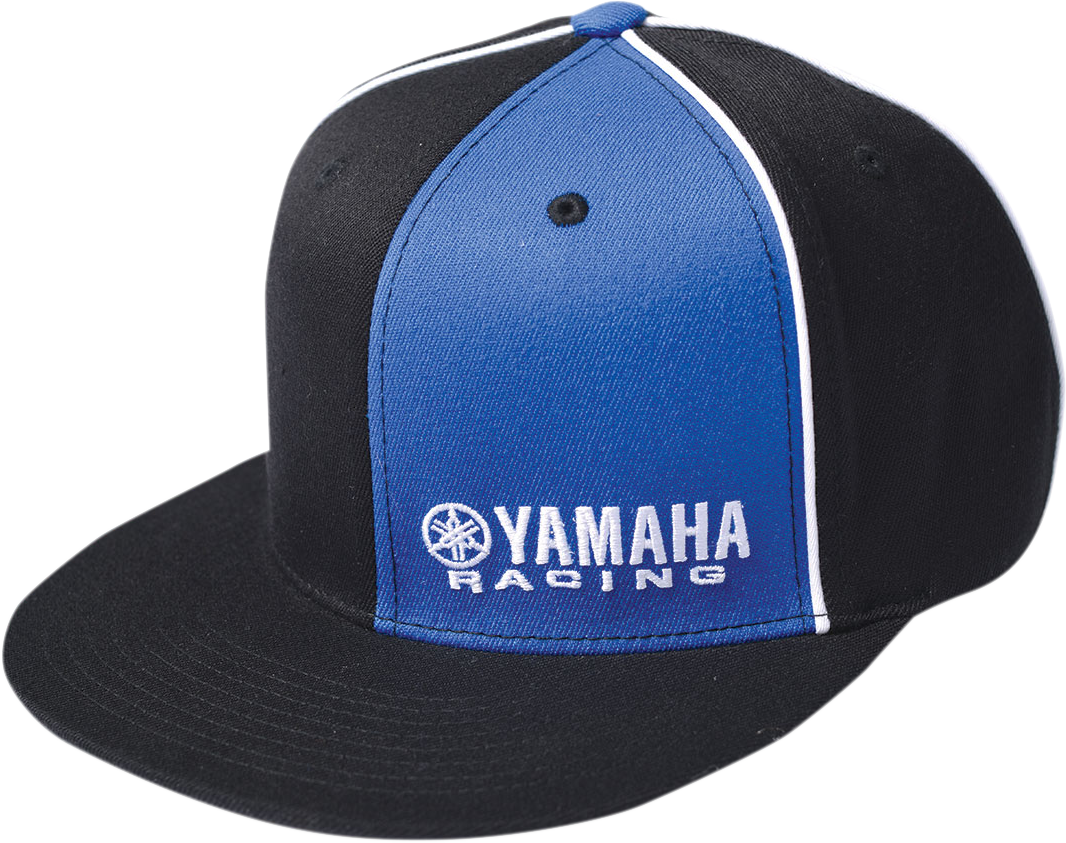 Factory Effex Yamaha Racing Flex-Style Hat Black-Blue