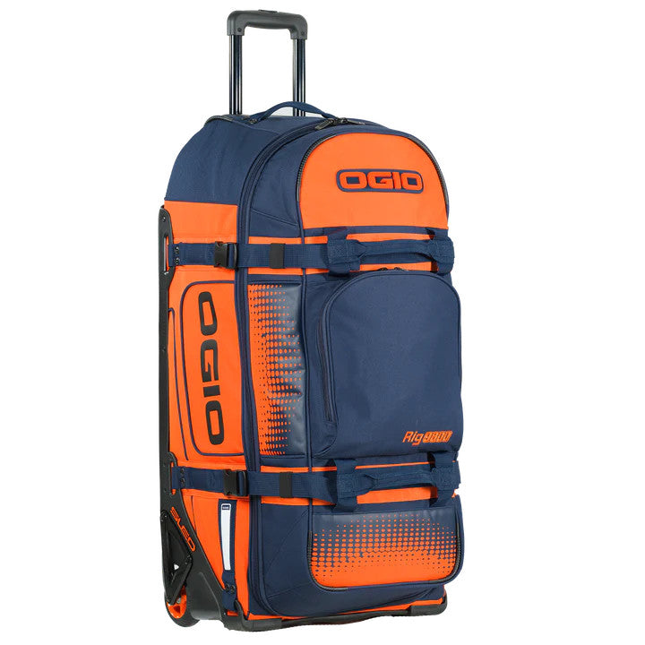 OGIO Rig 9800 Wheeled Gear Bag Orange/Blue
