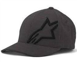Alpinestars Corp Shift 2 Curved Brim Hat - Dark Heather Gray/Black