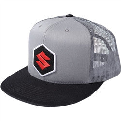 Factory Effex Suzuki Mark Hat - Gray