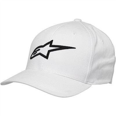 Alpinestars Ageless Curve Flexfit Hat - White/Black