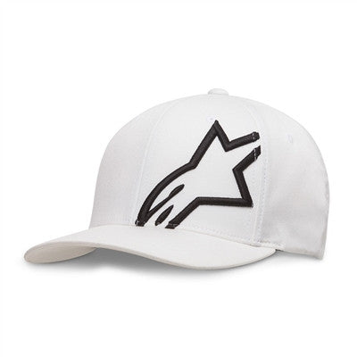 Alpinestars Corporate Shift 2 Curved Brim Hat - White/Black