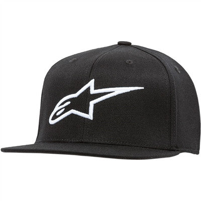Alpinestars Ageless Flatbill Hat - Black/White