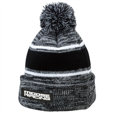Moose Racing Drift Knit Beanie - Black/Grey